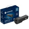 Ładowarka samochodowa Motorola           TurboPower 45W Dual USB-A/USB-C z kablem USB-C 1m czarny